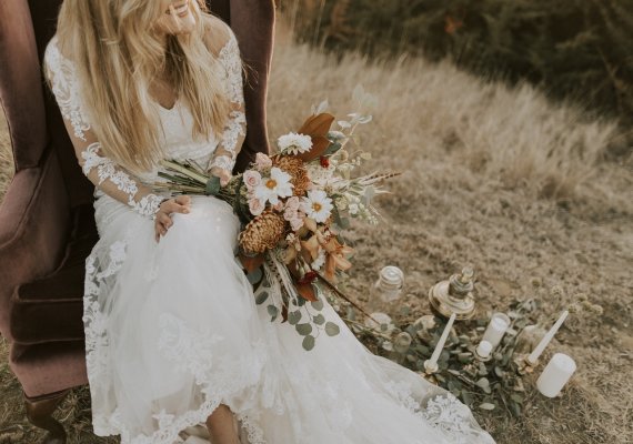 Ślub w duchu less waste